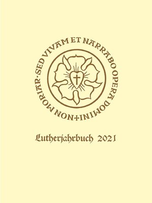 cover image of Lutherjahrbuch 88. Jahrgang 2021